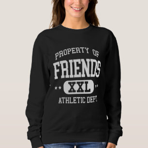 Friends Retro Athletic Property Dept Sweatshirt
