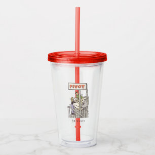 FRIENDS™ Ross and Rachel PIVOT Acrylic Tumbler