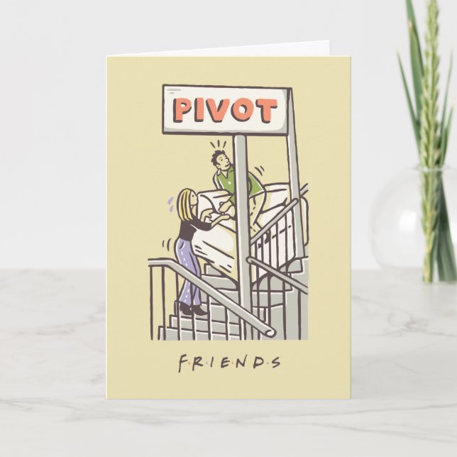 FRIENDS™ | Ross and Rachel PIVOT Card (Front)