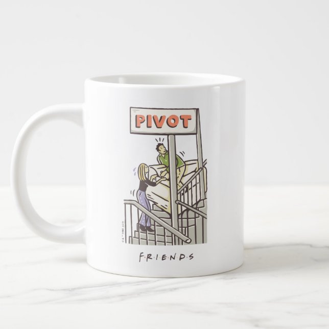 FRIENDS™ | Ross and Rachel PIVOT Large Coffee Mug (Left)
