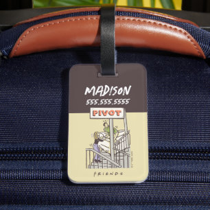 FRIENDS™ Ross and Rachel PIVOT Luggage Tag