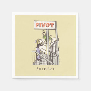FRIENDS™   Ross and Rachel PIVOT Napkin