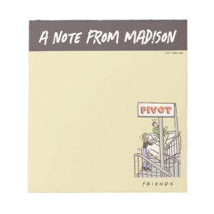 FRIENDS™   Ross and Rachel PIVOT Notepad