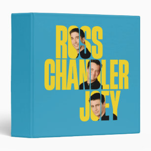 FRIENDS™   Ross, Chandler & Joey Binder