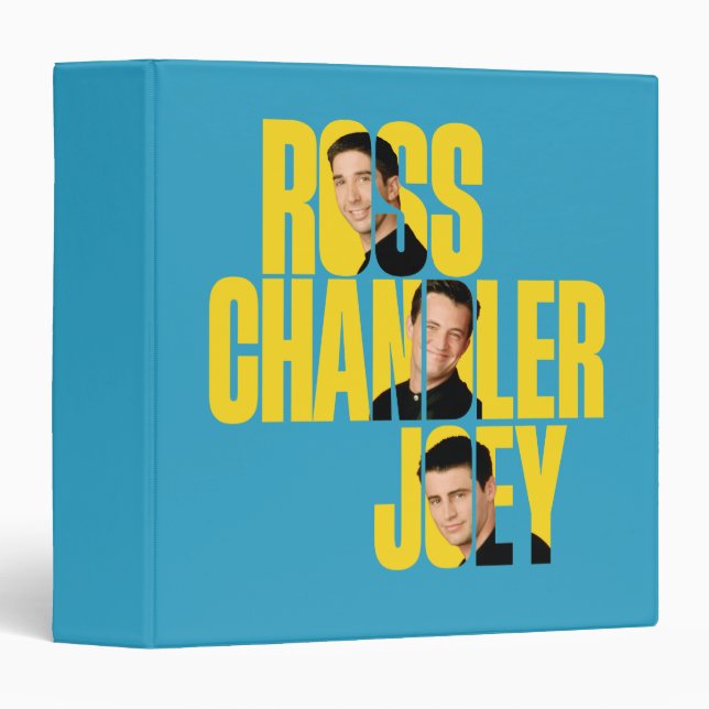 FRIENDS™ | Ross, Chandler & Joey Binder (Front/Spine)