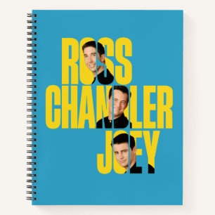 FRIENDS™   Ross, Chandler & Joey Notebook