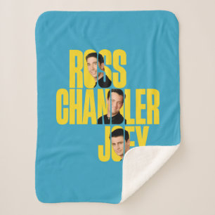 FRIENDS™   Ross, Chandler & Joey Sherpa Blanket
