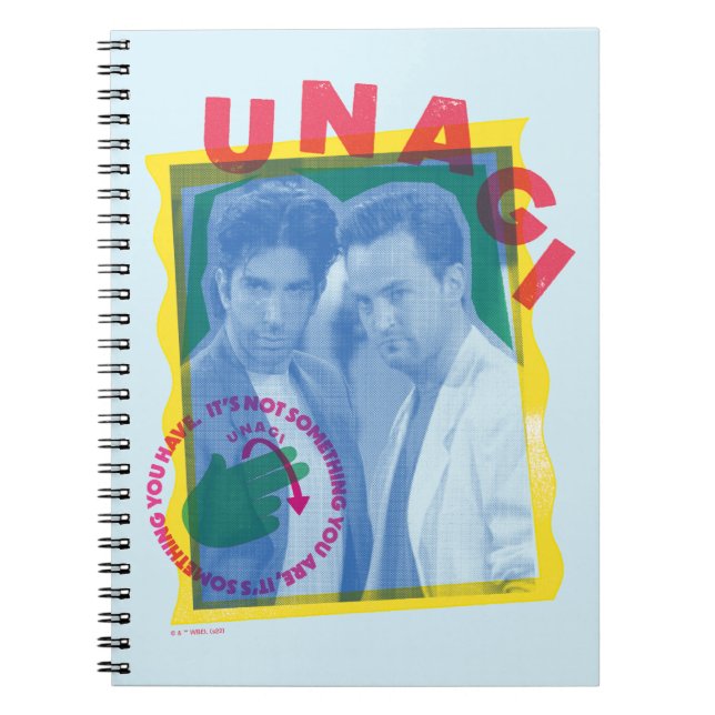FRIENDS™ | Ross & Chandler - Unagi Notebook (Front)