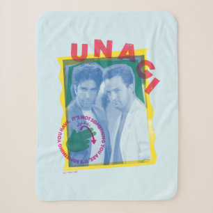 FRIENDS™ Ross & Chandler - Unagi Sherpa Blanket