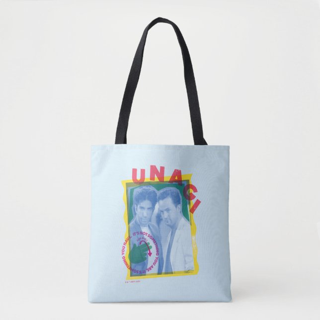 FRIENDS™ | Ross & Chandler - Unagi Tote Bag (Front)