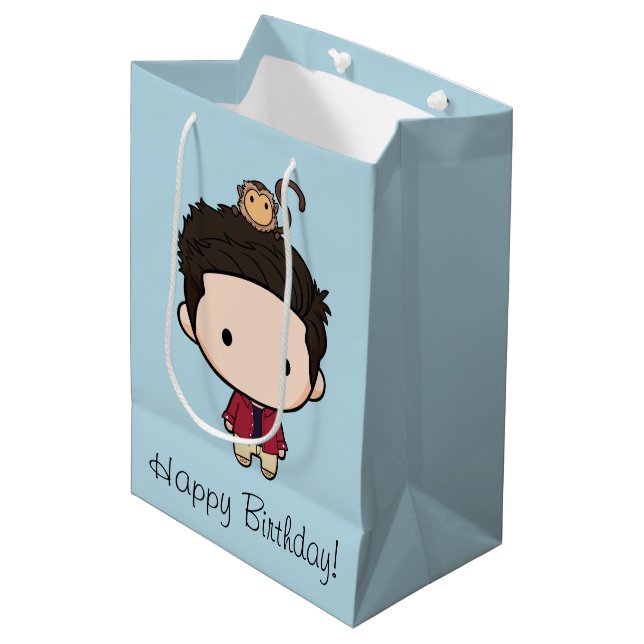 FRIENDS™ | Ross Chibi Medium Gift Bag (Front Angled)
