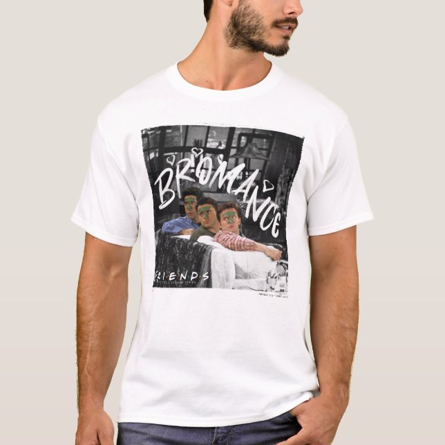 FRIENDS™ | Ross, Joey, & Chandler Bromance T-Shirt (Front)