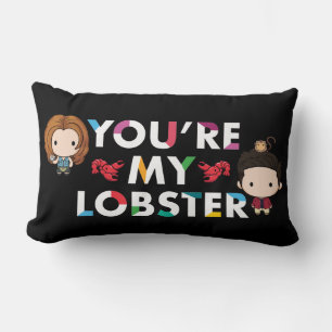 FRIENDS™   Ross & Rachel  Lobster Chibi Lumbar Pillow