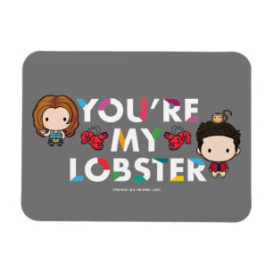FRIENDS™ Ross & Rachel Lobster Chibi Magnet