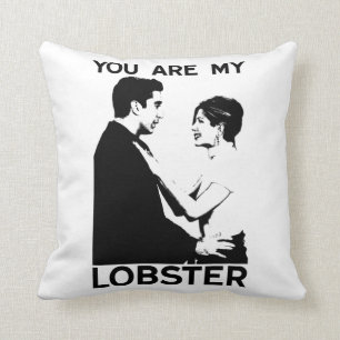 FRIENDS™   Ross & Rachel - You Are My Lobster Throw Pillow