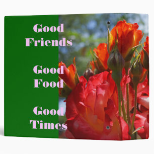 Friends Sharing Recipes binders Good Food Times