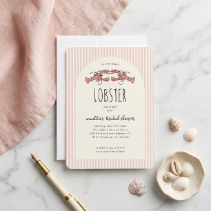 FRIENDS™   She Found Her Lobster Bridal Shower Invitation