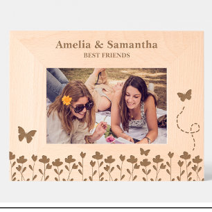 Friends Spring Scene Custom Wood Picture Frames