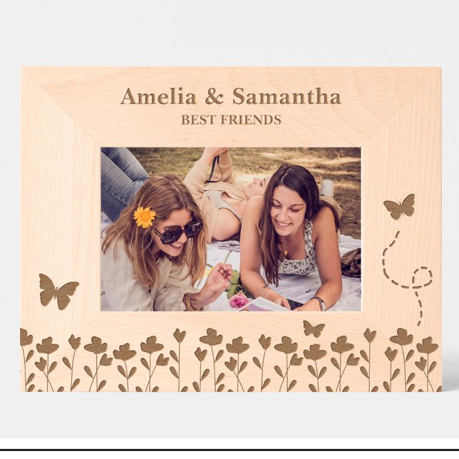 Friends Spring Scene Custom Wood Picture Frames (Creator Uploaded)
