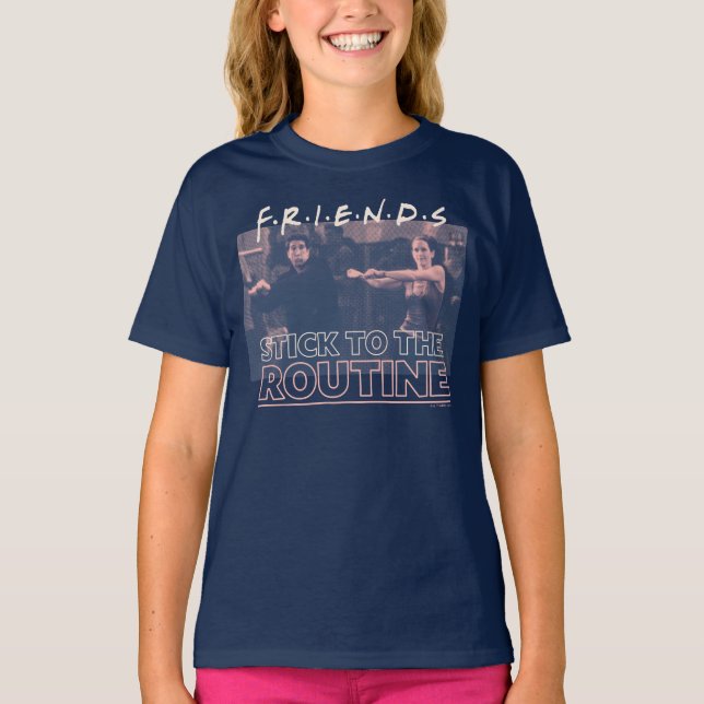 FRIENDS™ | Stick to the Routine T-Shirt (Front)