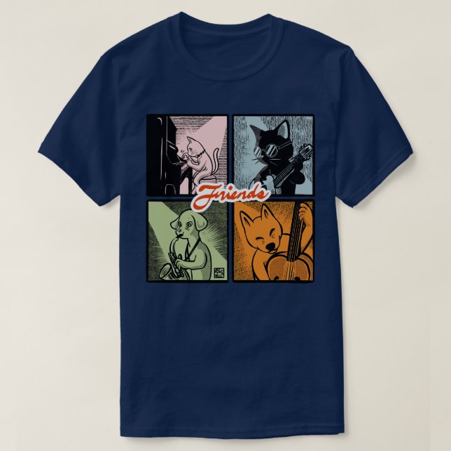 Friends T-Shirt (Design Front)