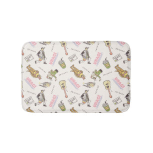 FRIENDS™ Tan Cartoon Pattern Bath Mat