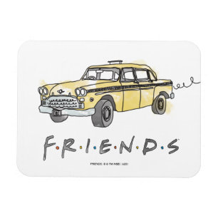 FRIENDS™ Taxi Cab Magnet