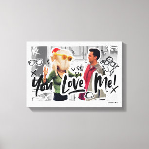 FRIENDS™   Thanksgiving Turkey Head Monica Canvas Print
