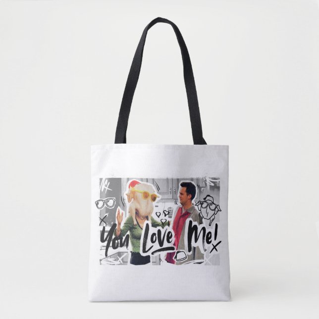 FRIENDS™ | Thanksgiving Turkey Head Monica Tote Bag (Front)