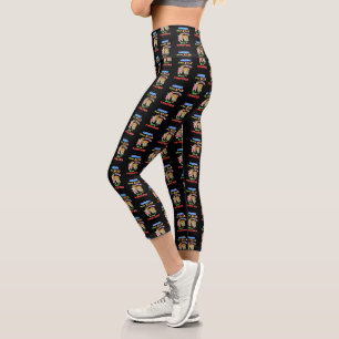 Friends That Read Together Stay Together Capri Leggings