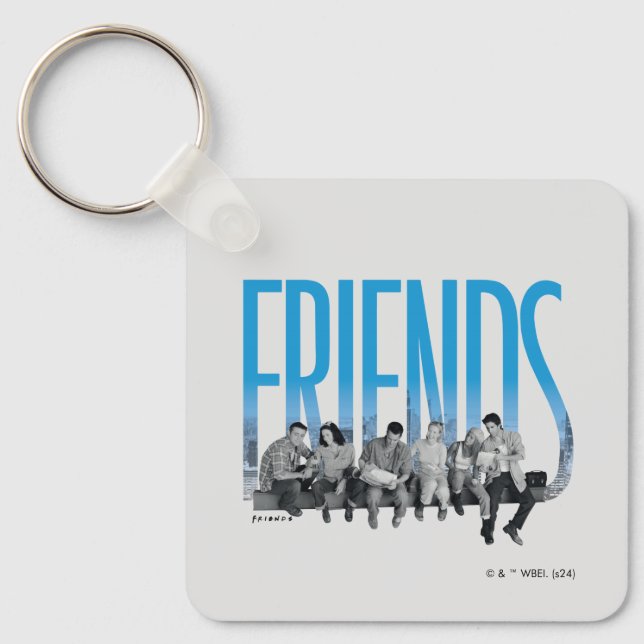 FRIENDS™ | The Gang Keychain (Front)
