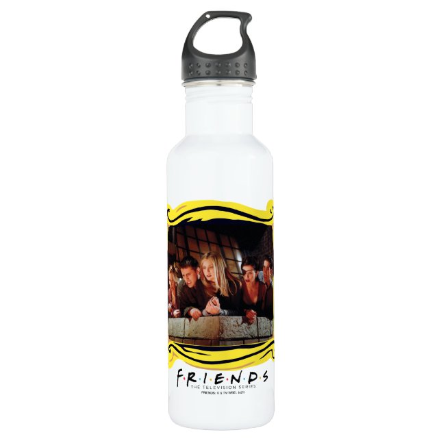 FRIENDS™ | The Gang on the Balcony 710 Ml Water Bottle (Front)