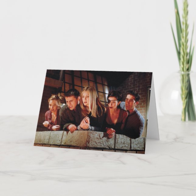FRIENDS™ | The Gang on the Balcony Card (Front)