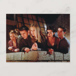 FRIENDS™ The Gang on the Balcony Invitation Postcard
