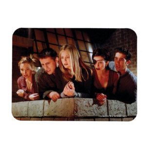 FRIENDS™   The Gang on the Balcony Magnet