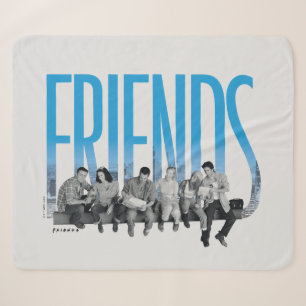 FRIENDS™   The Gang Sherpa Blanket