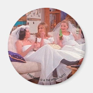 FRIENDS™   The Girls in Wedding Dresses Magnet