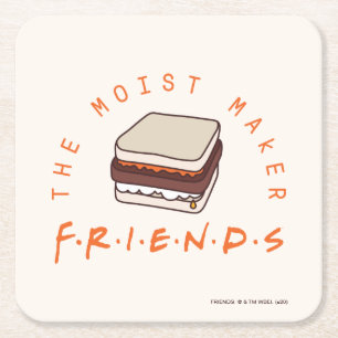 FRIENDS™   The Moist Maker Square Paper Coaster