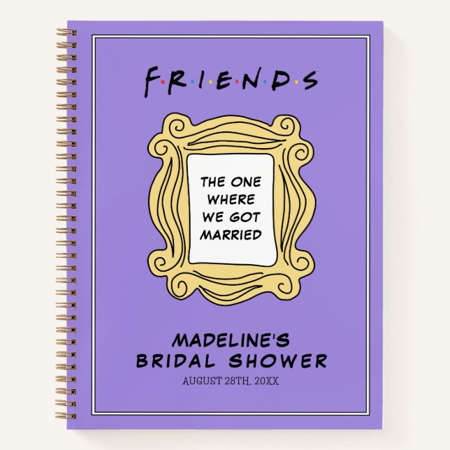 FRIENDS™ | The One Where We Got Married Notebook (Front)