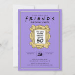 FRIENDS™ | The One With the 50th Birthday Invitation<br><div class="desc">Celebreate your Birthday with FRIENDS™. Personalize this iconic FRIENDS™ Birthday invitation by adding all your party details!</div>