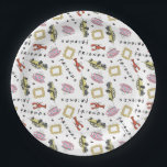 FRIENDS™ | The One With the Birthday Paper Plate<br><div class="desc">Celebrate your special day with the FRIENDS™ 'The One with the Birthday' Paper Plates. Inspired by the iconic TV show,  these plates feature the classic FRIENDS™ logo along with various show-themed icons,  adding a nostalgic touch to your birthday celebration.</div>