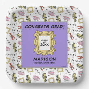 FRIENDS™ The One With the Graduation Paper Plate