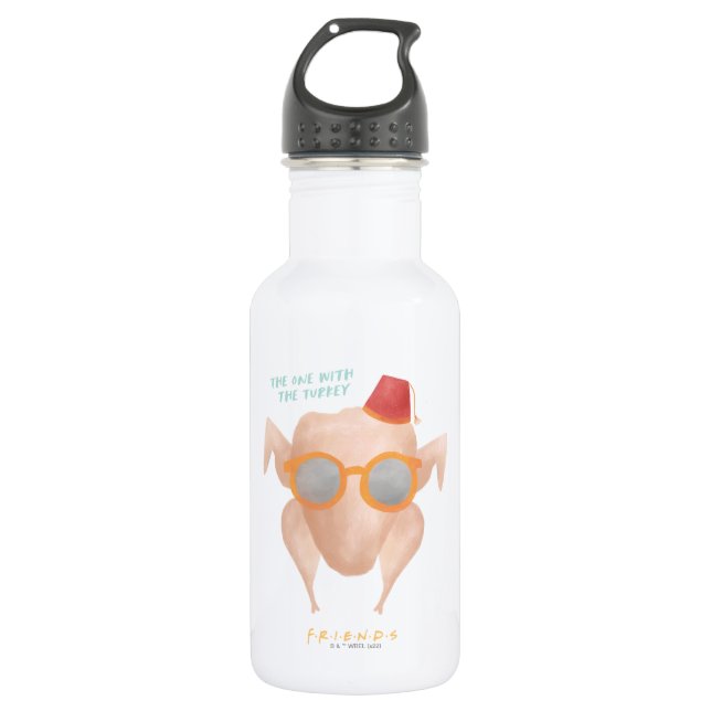 FRIENDS™ | The One with the Turkey 532 Ml Water Bottle (Front)
