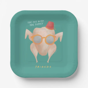 FRIENDS™ The One with the Turkey Paper Plate