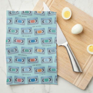 FRIENDS™   The One With Video Tape Pattern Kitchen Towel