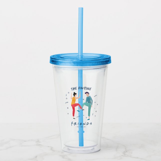 FRIENDS™ | The Routine Acrylic Tumbler (Front)