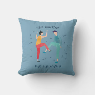 FRIENDS™   The Routine Throw Pillow