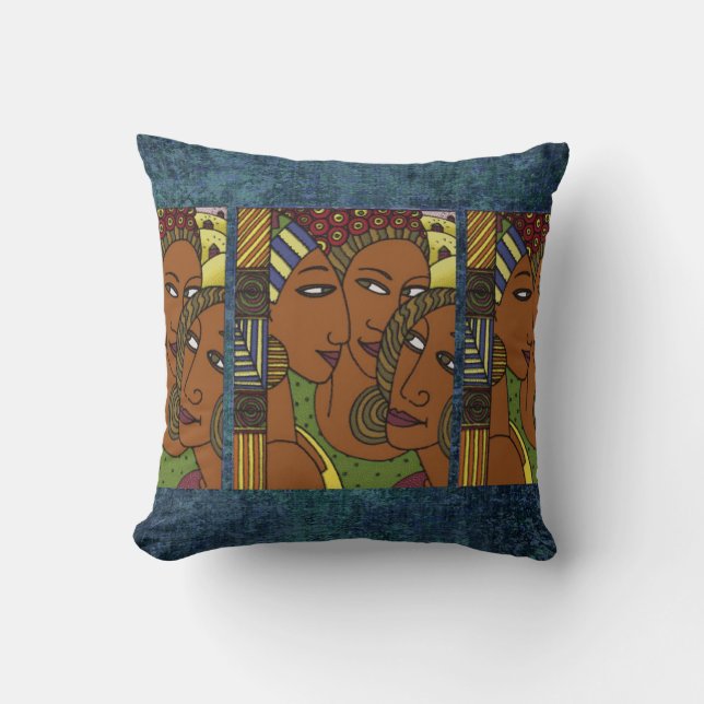 Friends Throw Pillow (Front)