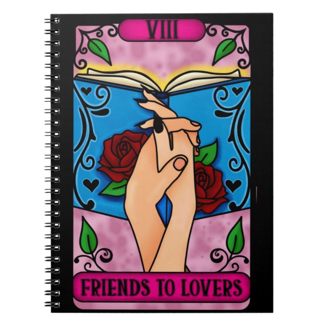 Friends To Lover Tarot Notebook (Front)
