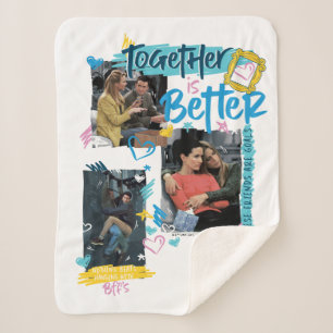 FRIENDS™   Together is Better Sherpa Blanket
